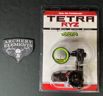 HHA TETRA RYZ Multi .019 Hoyt Edition Green and Red Pins